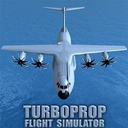Скачать бесплатно игру Turboprop Flight Simulator 3D на Android